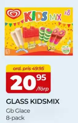 Matrix Butikerna Gb Glace Glass kidsmix erbjuda