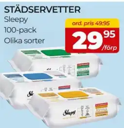 Matrix Butikerna Sleepy Städservetter erbjuda