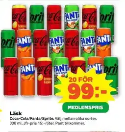 Coop Forum Läsk erbjuda