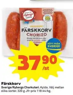 Coop Forum Rybergs Färskkorv erbjuda