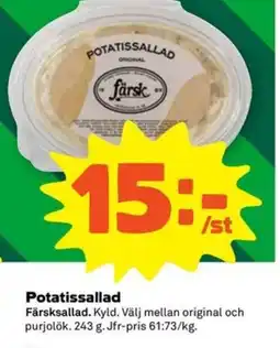 Coop Forum Potatissallad erbjuda