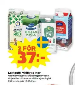 Coop Forum Laktosfri mjölk erbjuda