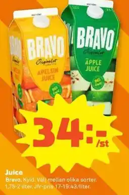 Coop Forum Bravo Juice erbjuda