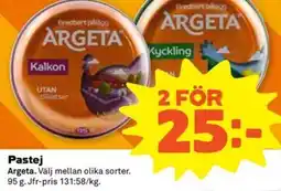 Coop Forum Argeta Pastej erbjuda