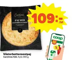 Coop Forum Carolines Kök Västerbottensostpaj erbjuda