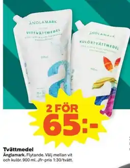 Coop Forum Änglamark Tvättmedel erbjuda