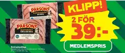 Coop Forum Pärsons Smörgåspålägg erbjuda