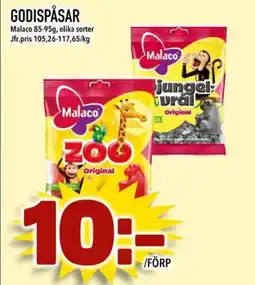 Din Mat Malaco Godispåsar erbjuda