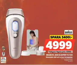 Power BRAUN IPL SKIN IÂ-EXPERT PL7253 Skonsamt sätt att ta bort kroppshår erbjuda
