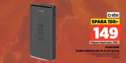Power Powerbank Snabb laddning när du är på språng erbjuda