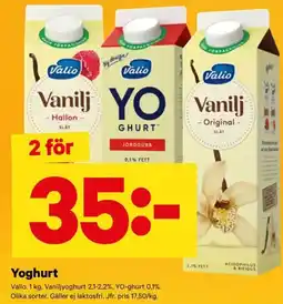 City Gross Valio Yoghurt erbjuda