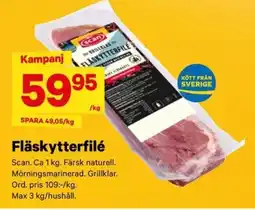 City Gross Scan Fläskytterfilé erbjuda