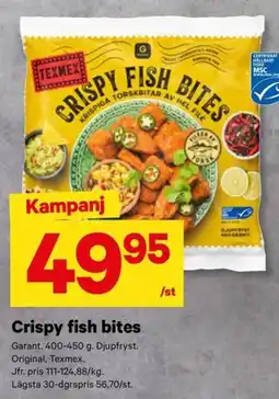 City Gross Garant Crispy fish bites erbjuda