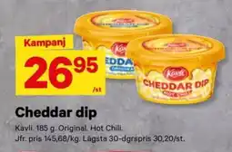City Gross Kavli Cheddar dip erbjuda