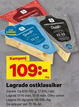 City Gross Garant Lagrade ostklassiker erbjuda