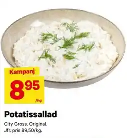 City Gross City Gross Potatissallad erbjuda