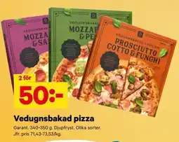 City Gross Garant Vedugnsbakad pizza erbjuda
