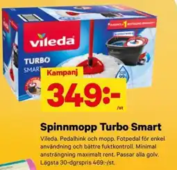 City Gross Vileda Spinnmopp Turbo Smart erbjuda