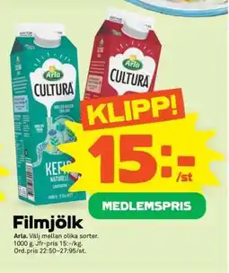 Stora Coop Filmjölk erbjuda