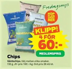 Stora Coop CHIPS erbjuda