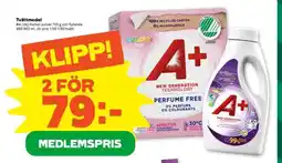 Stora Coop Tvättmedel A+ erbjuda