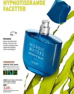 Oriflame Nordic Waters Infinite Blue for Him Eau de Parfum erbjuda