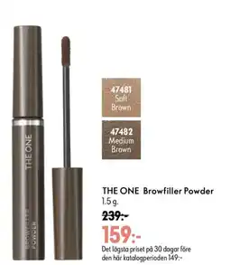 Oriflame THE ONE Browfiller Powder erbjuda