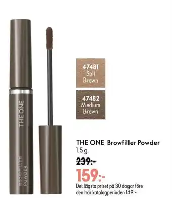 Oriflame THE ONE Browfiller Powder erbjuda