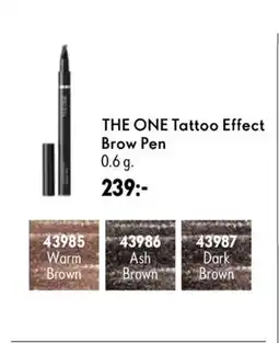Oriflame THE ONE Tattoo Effect Brow Pen erbjuda