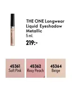 Oriflame THE ONE Longwear Liquid Eyeshadow Metallic erbjuda
