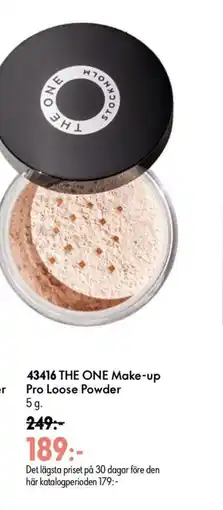 Oriflame THE ONE Make-up Pro Loose Powder erbjuda