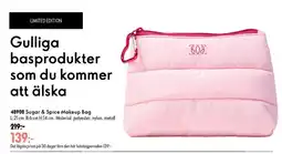 Oriflame Sugar & Spice Makeup Bag erbjuda