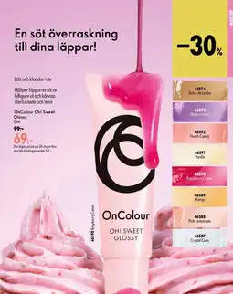 Oriflame OnColour Oh! Sweet Glossy erbjuda