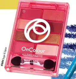 Oriflame On Colour All Eyes Palette erbjuda