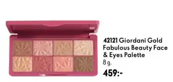 Oriflame Giordani Gold Fabulous Beauty Face & Eyes Palette erbjuda