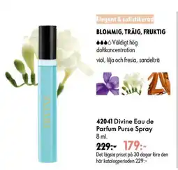Oriflame Divine Eau de Parfum Purse Spray erbjuda