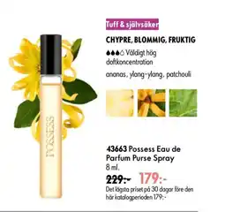 Oriflame Possess Eau de Parfum Purse Spray erbjuda