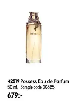Oriflame Possess Eau de Parfum erbjuda