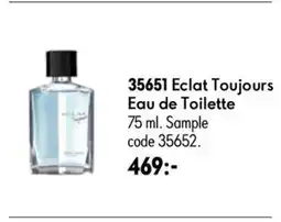 Oriflame Eclat Toujours Eau de Toilette erbjuda