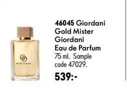 Oriflame Giordani Gold Mister Giordani Eau de Parfum erbjuda