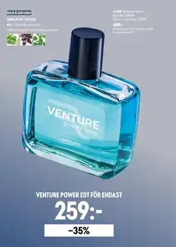 Oriflame Venture Power Eau de Toilette erbjuda