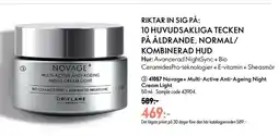 Oriflame Novage+ Multi-Active Anti-Ageing Night Cream Light erbjuda
