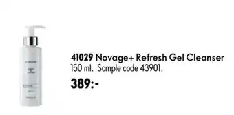 Oriflame Novage+ Refresh Gel Cleanser erbjuda