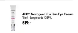 Oriflame Novage+ Lift + Firm Eye Cream erbjuda
