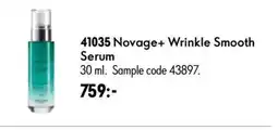 Oriflame Novage+ Wrinkle Smooth Serum erbjuda