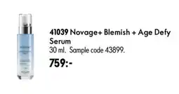 Oriflame Novage+ Blemish + Age Defy Serum erbjuda
