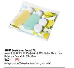 Oriflame Sun-Kissed Travel Kit erbjuda