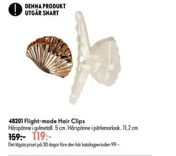Oriflame Flight-mode Hair Clips erbjuda