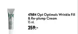 Oriflame Opt Optimals Wrinkle Fill & Re-plump Cream erbjuda