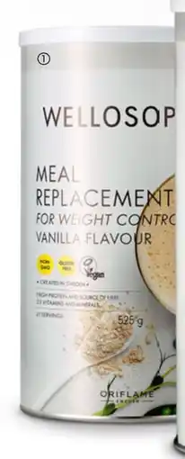 Oriflame Wellosophy Meal Replacement for Weight Control Vanilla Flavour erbjuda